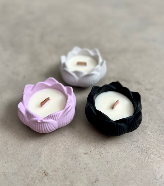Lotus Flower Small Scented Candle