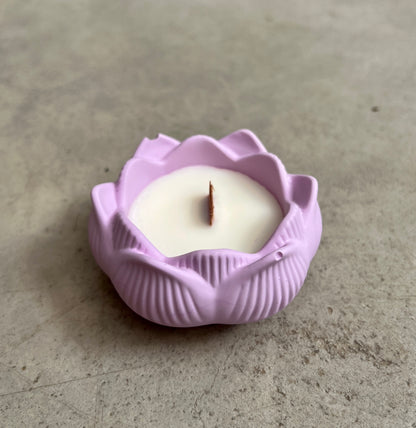 Lotus Flower Small Scented Candle