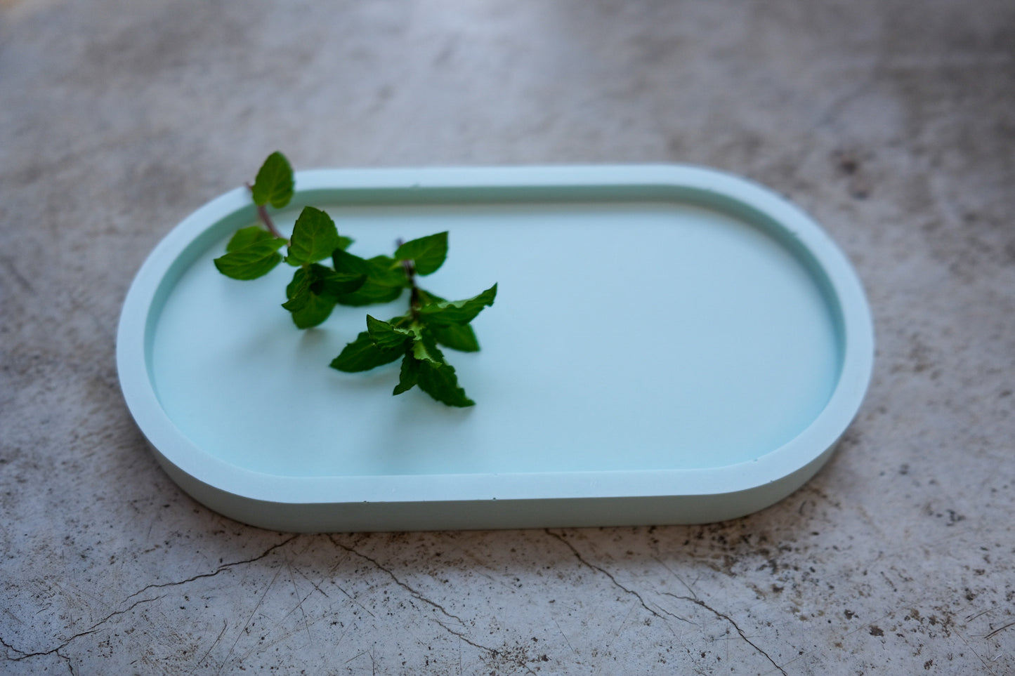 Pastel Oval Trinket Tray Large